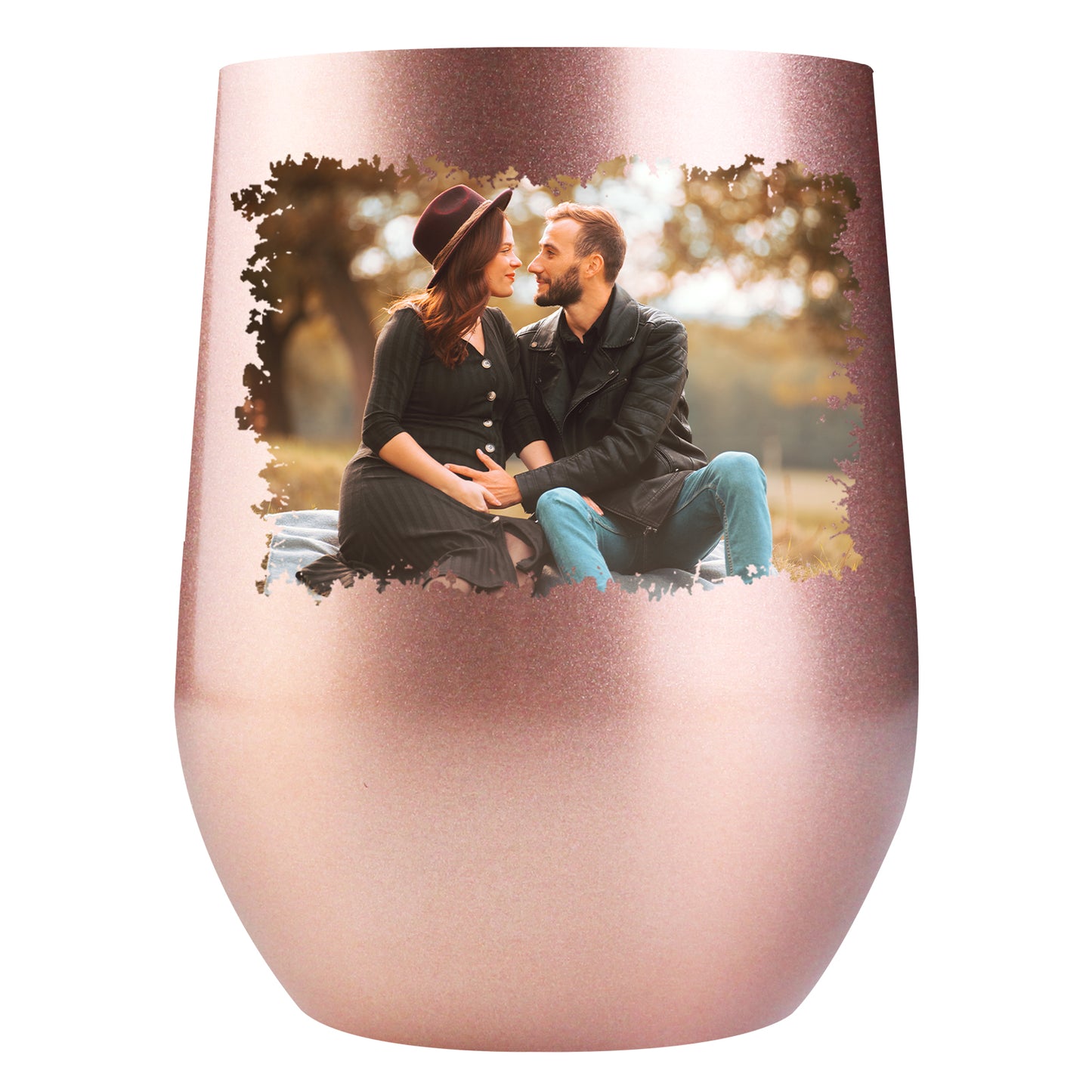 Personalisierter Thermobecher mit Foto oder Logo 355ml die Spritzlackoberfläche