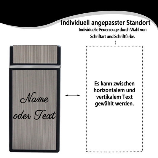 Loongway Personalisiertes Feuerzeug mit Namen