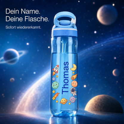 Personalisierte Trinkflasche Kinder mit Namen 750ml BPA Frei