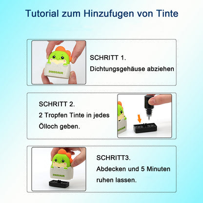 Personalisierter  Namensstempel Kinder mit Namen
