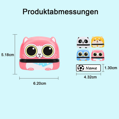 Personalisierter Namensstempel Kinder mit Namen