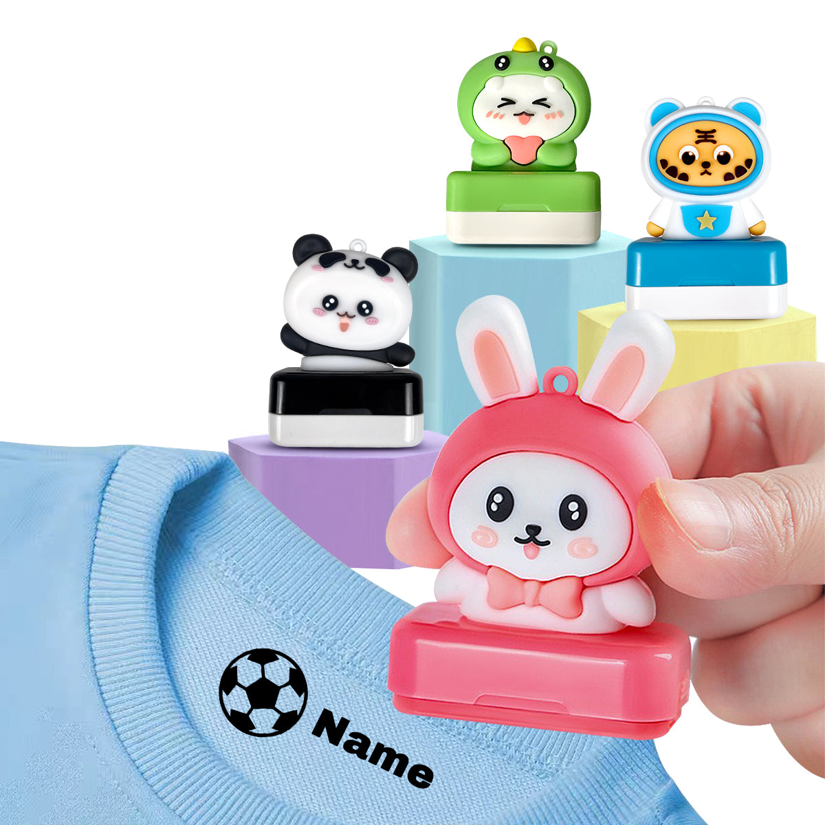 Personalisierter  Namensstempel Kinder mit Namen