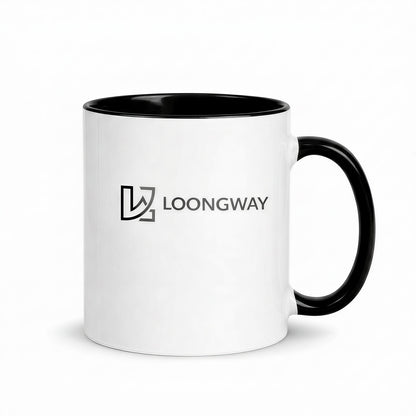 Personalisiert Tasse mit Logo und Namen Keramik 330ml