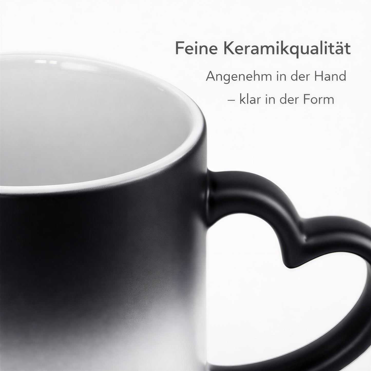 Personalisiert Tasse mit Foto und Muster Keramik 330ml