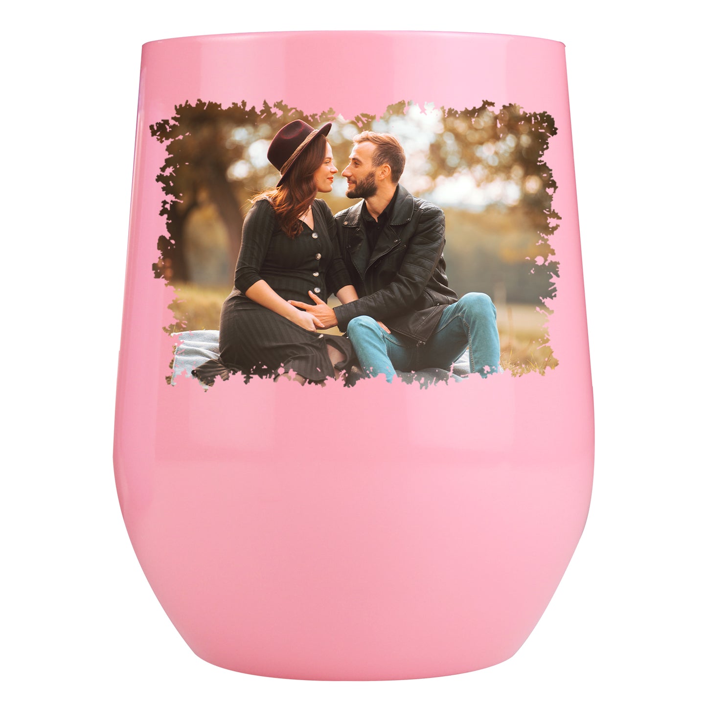Personalisierter Thermobecher mit Foto oder Logo 355ml die Spritzlackoberfläche
