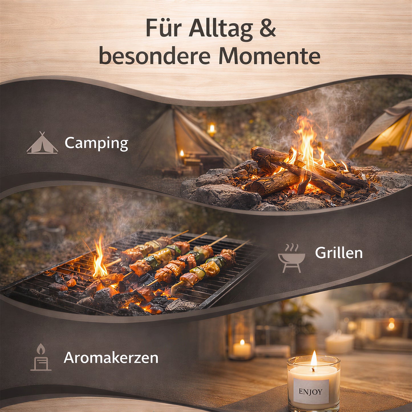 Personalisierte Feuerzeug mit Buchstabenmotiv und Namen - Zink