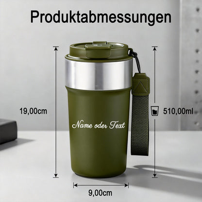 Personalisiert Thermobecher mit Namen 510ml