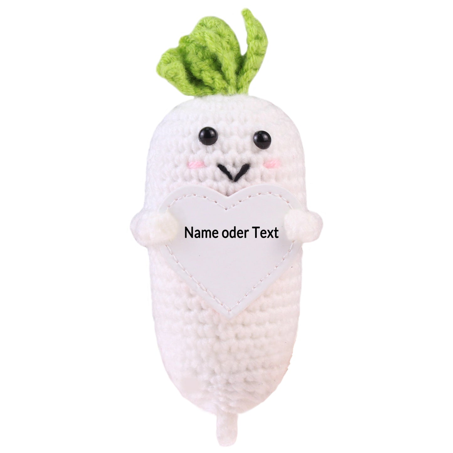 Personalisierung Kleine Glücksbringer Positive Lederkarte